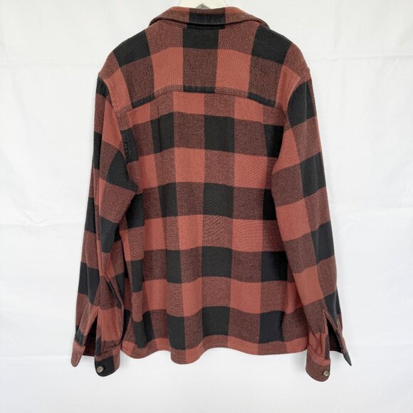 Only & Sons Rustic Red Checker Overshirt - Picture 2 of 5